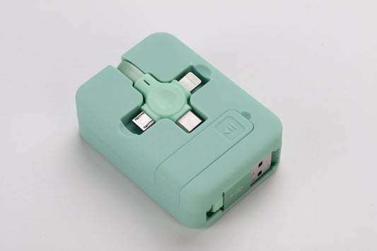 Three In One Data Cable-Pink