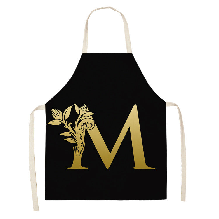 Letter Series Apron