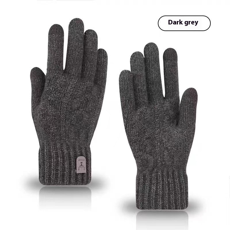 Keep-Warm Knitted Finger Gloves